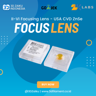 Original II-VI Lens CO2 Laser Lensa USA CVD ZnSe Meniscus - D20 F50.8
